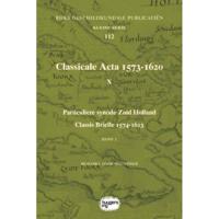 Classicale Acta 1573-1620 X (Paperback) - thumbnail