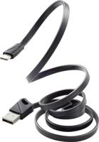 Renkforce USB-kabel USB 2.0 USB-A stekker, USB-C stekker 1.00 m Zwart RF-3376014 - thumbnail