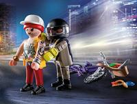PLAYMOBIL City Action Starter Pack speciale eenheid en juwelendief 71255 - thumbnail