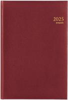 Brepols agenda Omega Lima 6-talig, bordeaux, 2026 - thumbnail