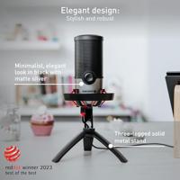 CHERRY UM 6.0 ADVANCED Zwart, Zilver Tafelmicrofoon - thumbnail