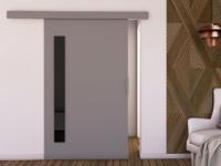 Schuifdeur CLUNOA 106 cm grijs - thumbnail