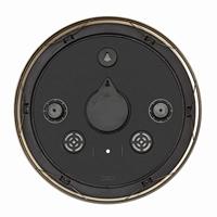 TFA Dostmann 60.3067.02 Outdoorhorloge Kwarts 380 mm x 63 mm Wit Spatwaterdicht, Groot display - thumbnail