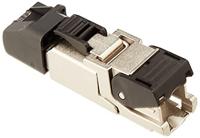 Telegärtner 100023038 RJ45-stekker CAT 6A afgeschermd 100023038 Stekker, recht Aantal polen (sensoren) 8P8C Metaal 1 stuk(s) - thumbnail