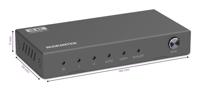 Split 612 Pro - HDMI splitter 4K 60Hz - 1 in / 2 uit - thumbnail