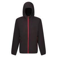 Ragetta RG690 Navigate Hooded Full Zip Fleece - Black/Classic Red - L - thumbnail