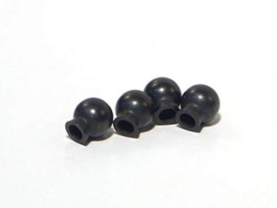 Ball 6.8x7.3x3mm (black/4pcs)