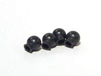 Ball 6.8x7.3x3mm (black/4pcs) - thumbnail