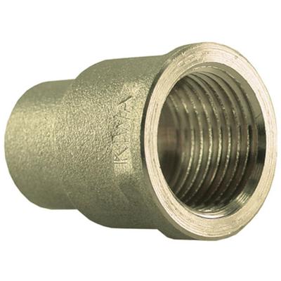 Riko Messing Soldeer Schroefbus 1/2" Binnendraad x12 - Duurzaam & Betrouwbaar