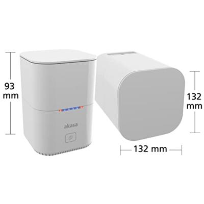 Akasa DuoDock MX M.2 SSD-behuizing USB-C 3.2 Gen 2 10 GBit/s M.2 PCIe NVMe 2242, 2260, 2280 AK-DK09U3-WHCMV2 Akasa DuoDock MX M.2 SSD-behuizing USB-C 3.2 Gen 2 10 GBit/s M.2 PCIe NVMe 2242, 2260, 2280 AK-DK09U3-WHCMV2