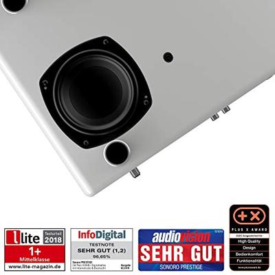 Sonoro: Prestige X - SO 331 Audiosysteem - Hoogglans zilver