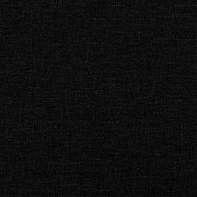VidaXL Rugkussen zwart 120 x 19 x 50 cm stof VidaXL Rugkussen zwart 120 x 19 x 50 cm stof