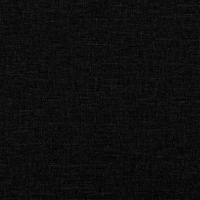 VidaXL Rugkussen zwart 120 x 19 x 50 cm stof - thumbnail