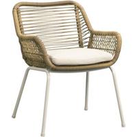 Terrasstoel Grand - wicker naturel - thumbnail