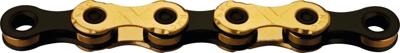 KMC X12 Ketting 12-speed 126-schakels Zwart - Goud KMC X12 Ketting 12-speed 126-schakels Zwart - Goud