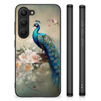 Dierenprint Telefoonhoesje voor Samsung Galaxy S23 Vintage Pauwen - thumbnail