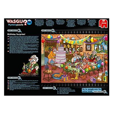 Wasgij Mystery 16 Verjaardag Verrassing legpuzzel 1000 stukjes