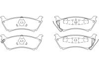 Remblokken set 2318902 - thumbnail