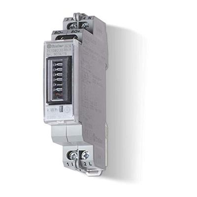 Finder 7E.13.8.230.0010 kWh-meter 1-fase Mechanisch 32 A Conform MID: Ja 1 stuk(s) Finder 7E.13.8.230.0010 kWh-meter 1-fase Mechanisch 32 A Conform MID: Ja 1 stuk(s)