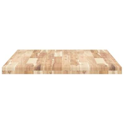 Tafelblad rechthoekig 80x70x4 cm massief acaciahout