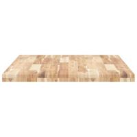 Tafelblad rechthoekig 80x70x4 cm massief acaciahout - thumbnail