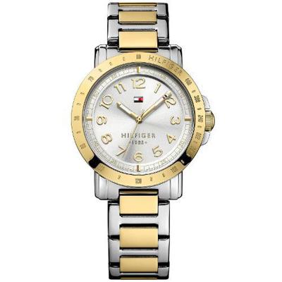 Tommy Hilfiger 1781398 zilverkleurig roestvrijstalen quartzhorloge voor dames