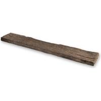 Looox Wood collection bath shelf raw ca 88x16x4cm massief eiken wbshraw88 - thumbnail