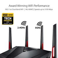 Asus - RT-AC88U Wireless AC3100 Dual-Band Gigabit Router - thumbnail