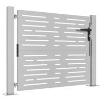 VidaXL Poort 100x75 cm vierkant cortenstaal - thumbnail