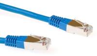 ACT FB9603 LSZH SFTP CAT6 Patchkabel Blauw - 3 meter - thumbnail