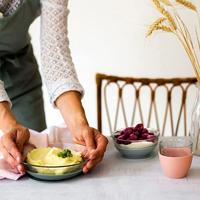 BEABA glazen lunchbox groen - thumbnail