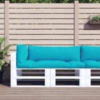 Palletkussens 3 st oxford stof turquoise - thumbnail