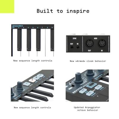 Arturia KeyStep Keyboard Wit - thumbnail