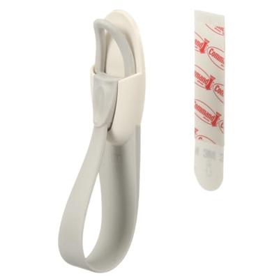 Command kabelbundelaar, medium, draagvermogen 900 gram, wit, blister van 2 stuks