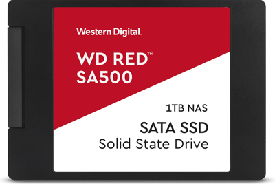 Western Digital WD Red™ SA500 1 TB SSD harde schijf (2.5 inch) SATA 6 Gb/s WDS100T1R0A Western Digital WD Red™ SA500 1 TB SSD harde schijf (2.5 inch) SATA 6 Gb/s WDS100T1R0A