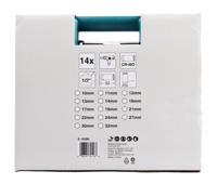 Makita Accessoires Makita krachtdoppenset 1/2" 14-delig - thumbnail