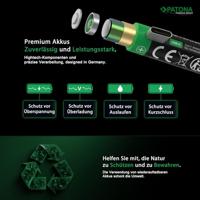 4 x AAA oplaadbare batterijen, USB-C aansluiting - 1,5V - 500mAh - thumbnail