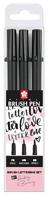 Sakura • pigma brush lettering pen 3pcs - thumbnail
