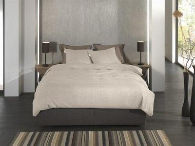 Heckett & Lane Heckett & Lane Spina dekbedovertrek 200x200/220 Desert Sand