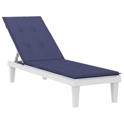 VidaXL Terrasstoelkussen oxford stof marineblauw VidaXL Terrasstoelkussen oxford stof marineblauw
