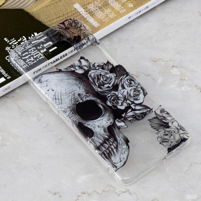Schedel hoofden patroon transparant duidelijk TPU Case voor Huawei Mate 20 Pro Schedel hoofden patroon transparant duidelijk TPU Case voor Huawei Mate 20 Pro