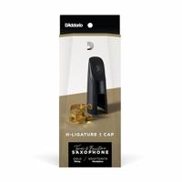 D&apos;Addario Woodwinds HBS1G H-Ligature & Cap voor tenor/baritonsax (grafonite/metalite/hard rubber),Goud - thumbnail