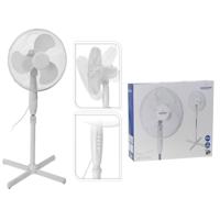Excellent Electrics Statiefventilator 40 cm Wit - thumbnail