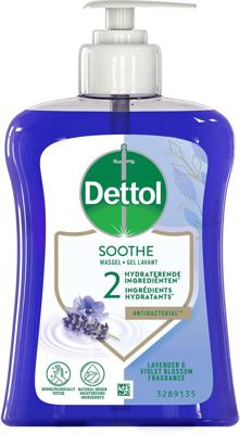 Handzeep Dettol Relaxing Lavendel antibacterieël 250ml Handzeep Dettol Relaxing Lavendel antibacterieël 250ml