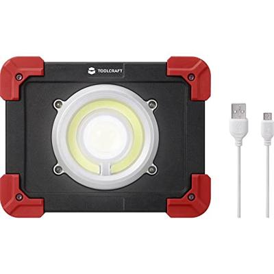 TOOLCRAFT TO-6687738 Werklamp LED werkt op een accu 10 W 1400 lm