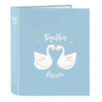 Ringmap Glow Lab Cisnes Blauw A4 27 x 33 x 6 cm - thumbnail