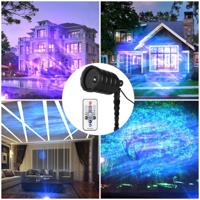 Blinblin CPF-LED 9W RGB IP65 waterdicht ABS Shell landschap licht gazon Lamp Floodlight met 12-toetsen afstandsbediening - thumbnail