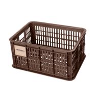 Gerecyclede fietskrat Basil Crate S 17.5 liter 29 x 39 x 20 cm - brown - thumbnail