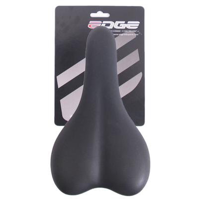 Edge Sporty Fietszadel Universeel Schuim Zwart (op kaart)