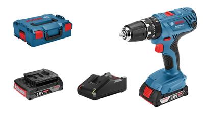 Bosch Professional GSB 18V-21 Accu klop-/schroefboormachine 18V 2.0Ah In L-Boxx - 06019H1107 - thumbnail